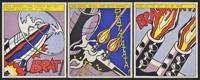 Roy Lichtenstein AS I OPENED FIRE Lithograph Triptych, Signed - Sold for $2,176 on 10-26-2024 (Lot 18).jpg